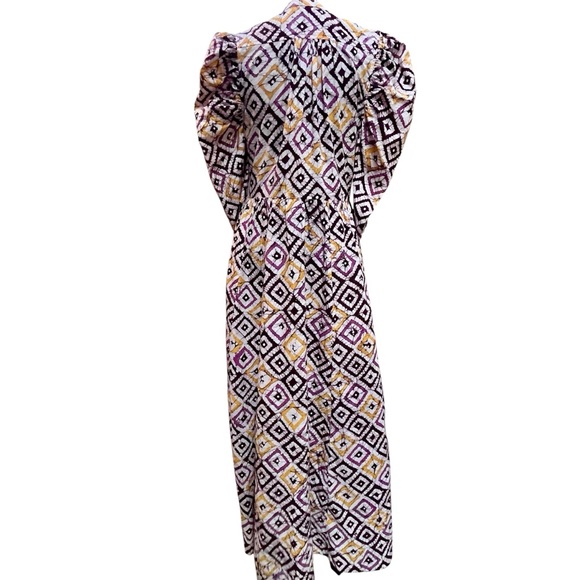 Matta Vayu Diamond Maxi Dress Choco Small - Picture 5 of 8